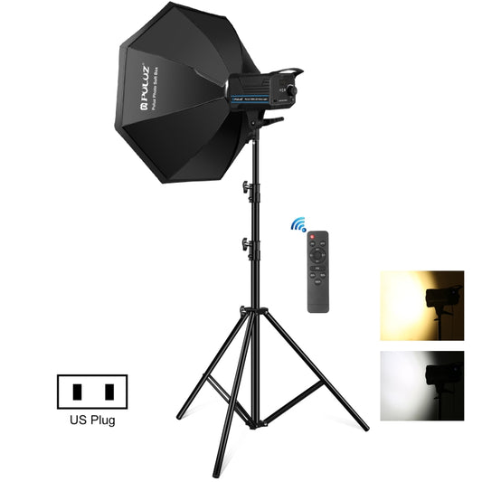 PULUZ 120W Photo Studio Strobe Flash Light Kit with Softbox Reflector & Tripod(US Plug) - Shoe Mount Flashes by PULUZ | Online Shopping South Africa | PMC Jewellery | Buy Now Pay Later Mobicred