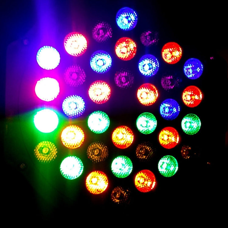 3W x 54 LED PAR Light Stage Light, with LED Display, Master / Slave / DMX512 / Auto Run / Sound Control Modes, US/EU Plug - Stage Lighting by PMc TechLife | Online Shopping South Africa | PMc TechLife | Buy Now Pay Later Mobicred