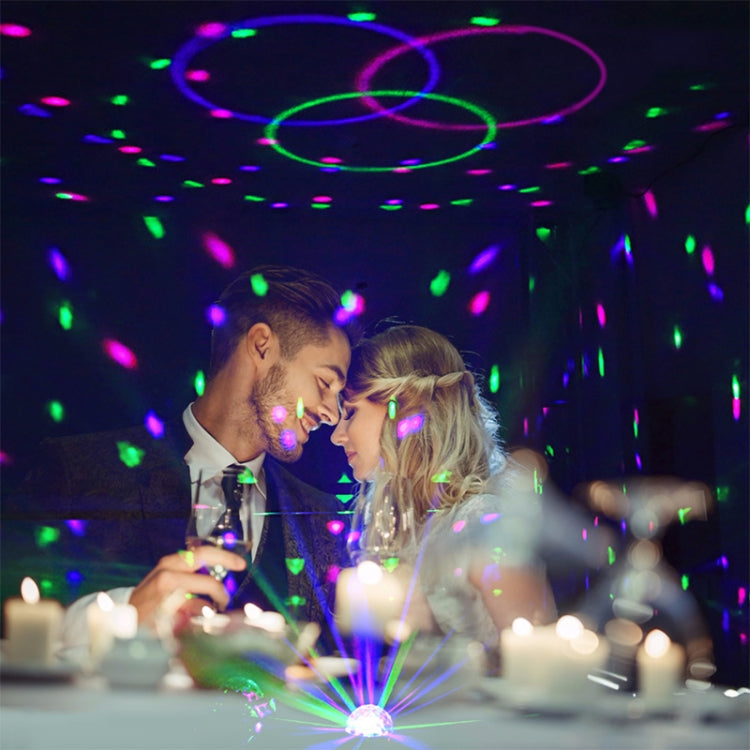 USB Bluetooth Crystal Magic Ball Stage Light with Remote Control (Black) - Stage Lighting by PMc TechLife | Online Shopping South Africa | PMc TechLife | Buy Now Pay Later Mobicred