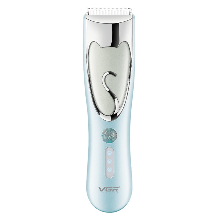VGR V-203 Professional Pet Barber Electric Hair Clipper (Blue) - Electric Clipper by VGR | Online Shopping South Africa | PMC TechLife | Buy Now Pay Later Mobicred