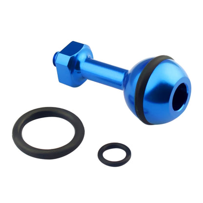 PULUZ 1/4 inch Screw Aluminum Ball Adapter Mount for GoPro Hero12 Black / Hero11 /10 /9 /8 /7 /6 /5, Insta360 Ace / Ace Pro, DJI Osmo Action 4 and Other Action Cameras, Diameter: 2.5cm(Blue) - Connection Mount by PULUZ | Online Shopping South Africa | PMC Jewellery | Buy Now Pay Later Mobicred