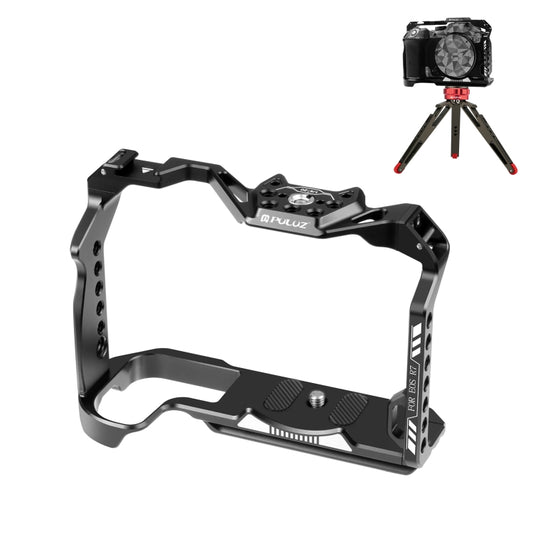 For Canon EOS R7 PULUZ Metal Camera Cage Stabilizer Rig(Black) - Camera Cage by PULUZ | Online Shopping South Africa | PMC Jewellery | Buy Now Pay Later Mobicred