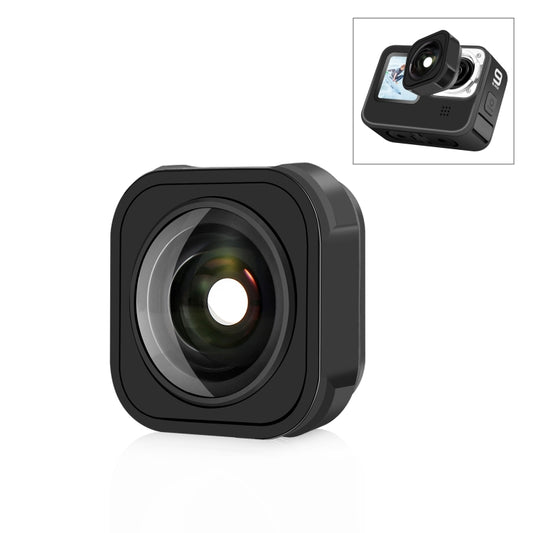 PULUZ Max Lens Mod Wide Angle Lens for GoPro Hero13 Black / Hero12 Black / Hero11 Black / HERO10 Black / HERO9 Black(Black) - Lens by PULUZ | Online Shopping South Africa | PMC Jewellery | Buy Now Pay Later Mobicred