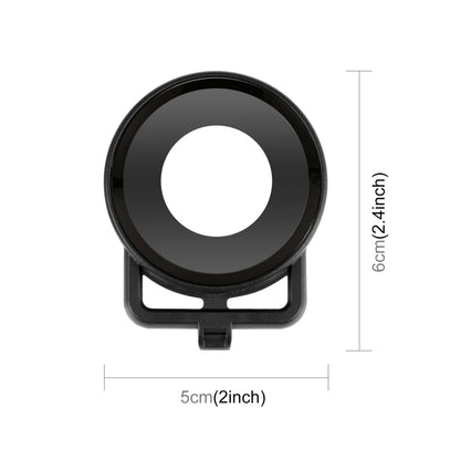 PULUZ Plastic Frame Case with Lens Guard for Insta360 One RS 360 Edition(Black) - Mount & Holder by PULUZ | Online Shopping South Africa | PMC Jewellery | Buy Now Pay Later Mobicred