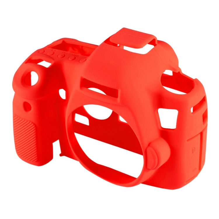 PULUZ Soft Silicone Protective Case for Canon EOS 6D(Red) - Protective Case by PULUZ | Online Shopping South Africa | PMC TechLife | Buy Now Pay Later Mobicred