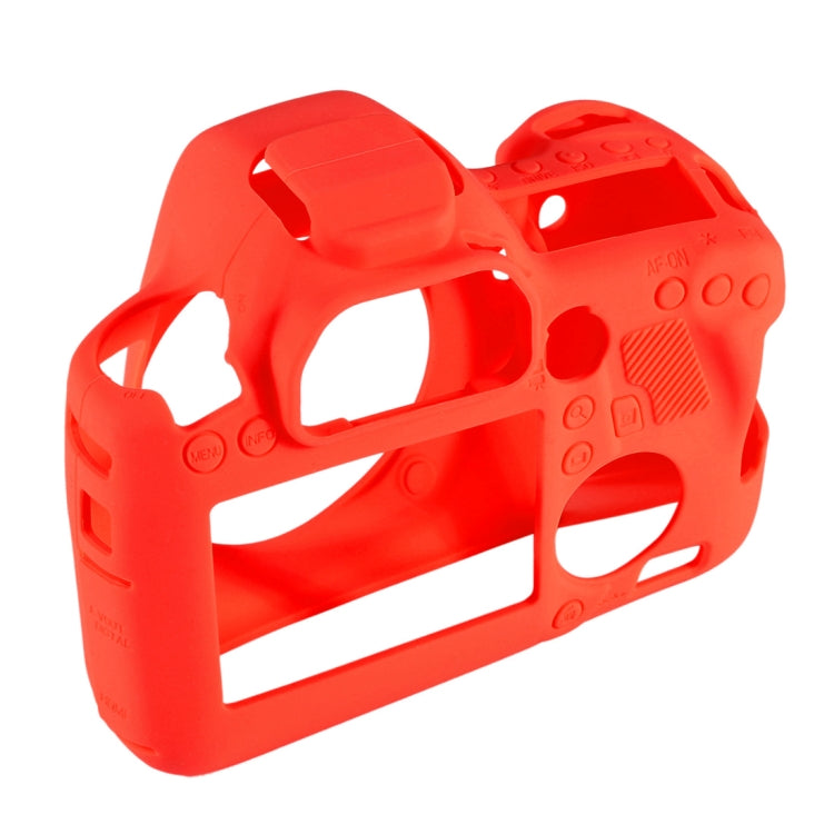 PULUZ Soft Silicone Protective Case for Canon EOS 6D(Red) - Protective Case by PULUZ | Online Shopping South Africa | PMC TechLife | Buy Now Pay Later Mobicred