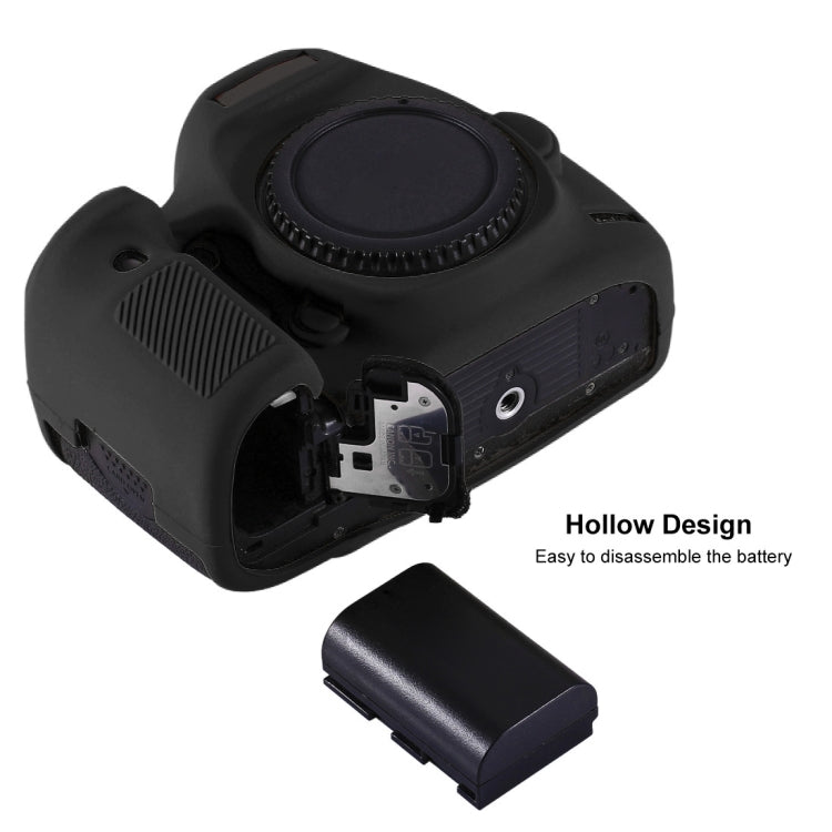 PULUZ Soft Silicone Protective Case for Canon EOS 5D Mark III / 5D3(Black) - Protective Case by PULUZ | Online Shopping South Africa | PMC TechLife | Buy Now Pay Later Mobicred