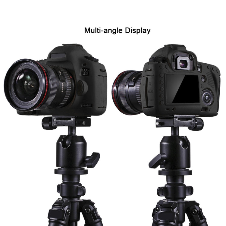 PULUZ Soft Silicone Protective Case for Canon EOS 5D Mark III / 5D3(Black) - Protective Case by PULUZ | Online Shopping South Africa | PMC TechLife | Buy Now Pay Later Mobicred