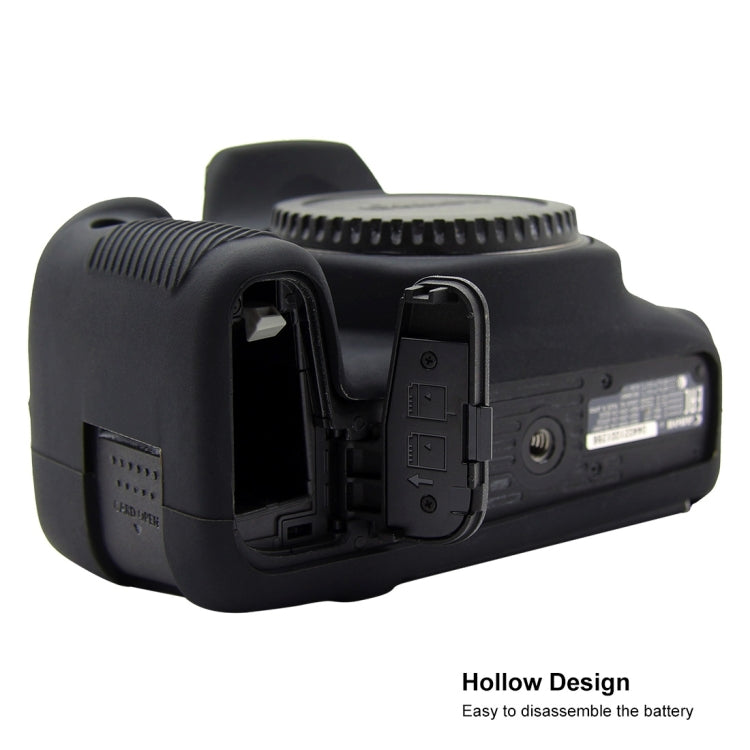 PULUZ Soft Silicone Protective Case for Canon EOS 800D(Black) - free shipping - PMC TechLife - Order now!