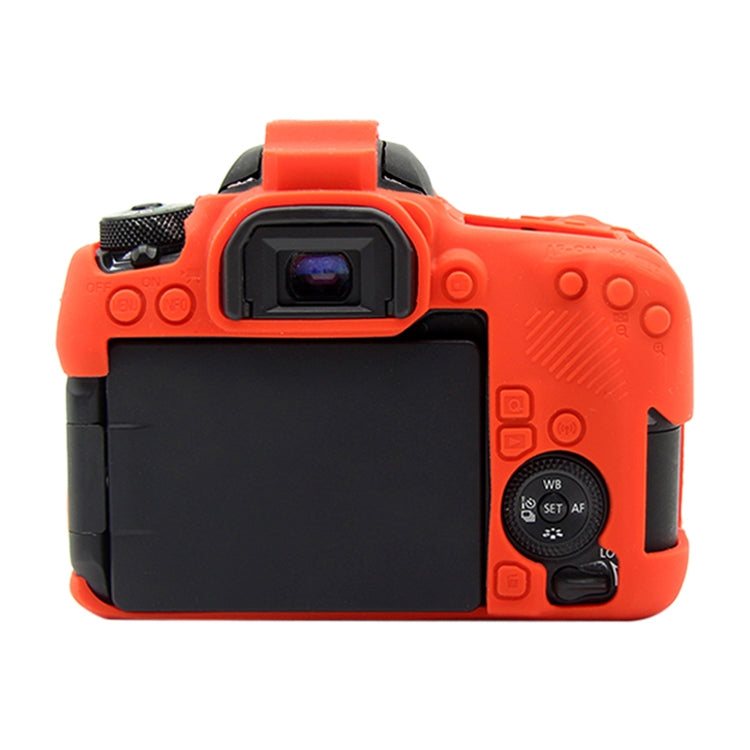 PULUZ Soft Silicone Protective Case for Canon EOS 77D(Red) - free shipping - PMC TechLife - Order now!