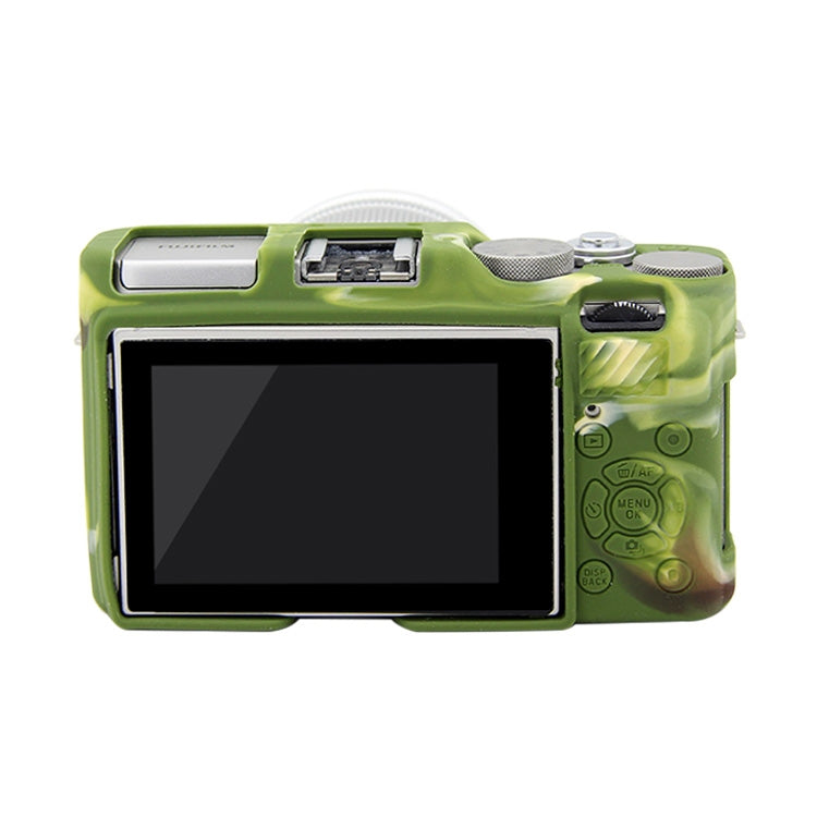 PULUZ Soft Silicone Protective Case for FUJIFILM X-A3 / X-A10(Camouflage) - free shipping - PMC TechLife - Order now!