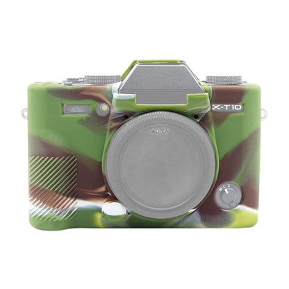 PULUZ Soft Silicone Protective Case for FUJIFILM XT10(Camouflage) - Protective Case by PULUZ | Online Shopping South Africa | PMC Jewellery | Buy Now Pay Later Mobicred