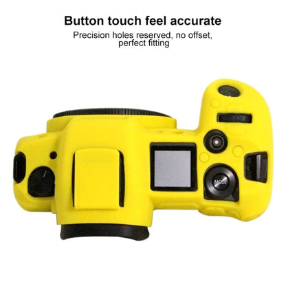 PULUZ Soft Silicone Protective Case for Canon EOS R(Yellow) - Protective Case by PULUZ | Online Shopping South Africa | PMC Jewellery | Buy Now Pay Later Mobicred