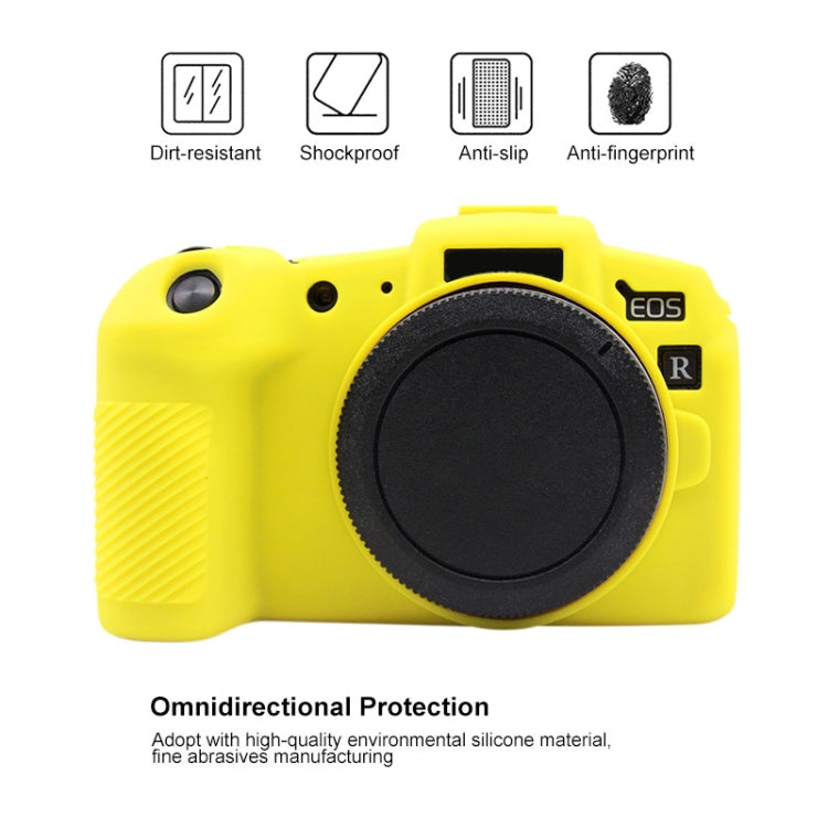PULUZ Soft Silicone Protective Case for Canon EOS RP(Yellow) - Protective Case by PULUZ | Online Shopping South Africa | PMC TechLife | Buy Now Pay Later Mobicred