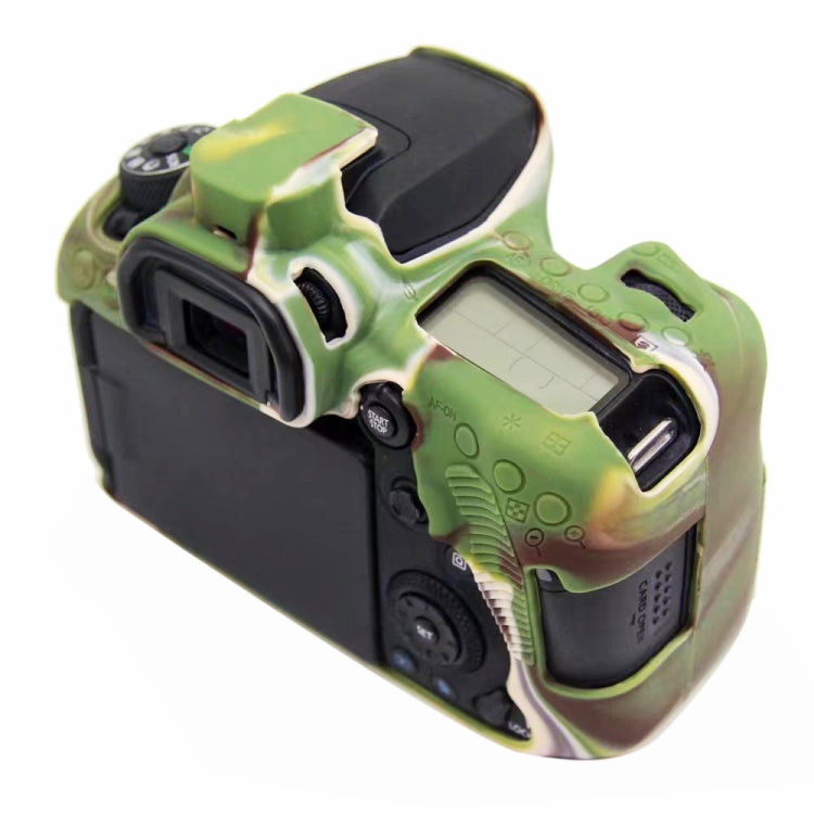 PULUZ Soft Silicone Protective Case for Canon EOS 90D (Camouflage) - free shipping - PMC TechLife - Order now!