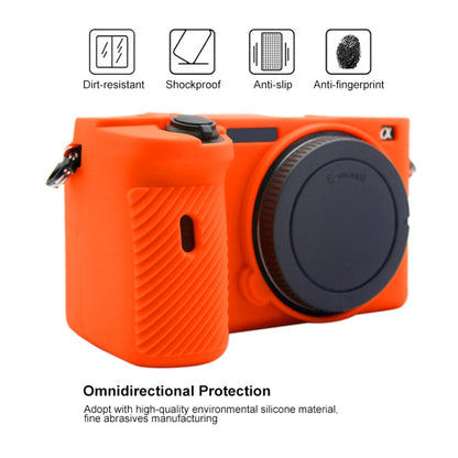 PULUZ Soft Silicone Protective Case for Sony A6600 / ILCE-6600(Orange) - Protective Case by PULUZ | Online Shopping South Africa | PMC Jewellery | Buy Now Pay Later Mobicred