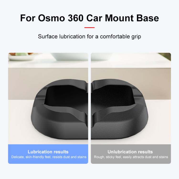 For DJI Osmo 360 PULUZ Car Plastic Base Stand (Black) - free shipping - PMC TechLife - Order now!