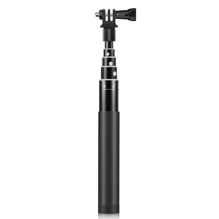 PULUZ 70cm Metal Selfie Stick Monopod with Invisible Adapter Base & Screw for Insta360 One RS / X2 / X3 - Self Monopod Grip by PULUZ | Online Shopping South Africa | PMC Jewellery | Buy Now Pay Later Mobicred