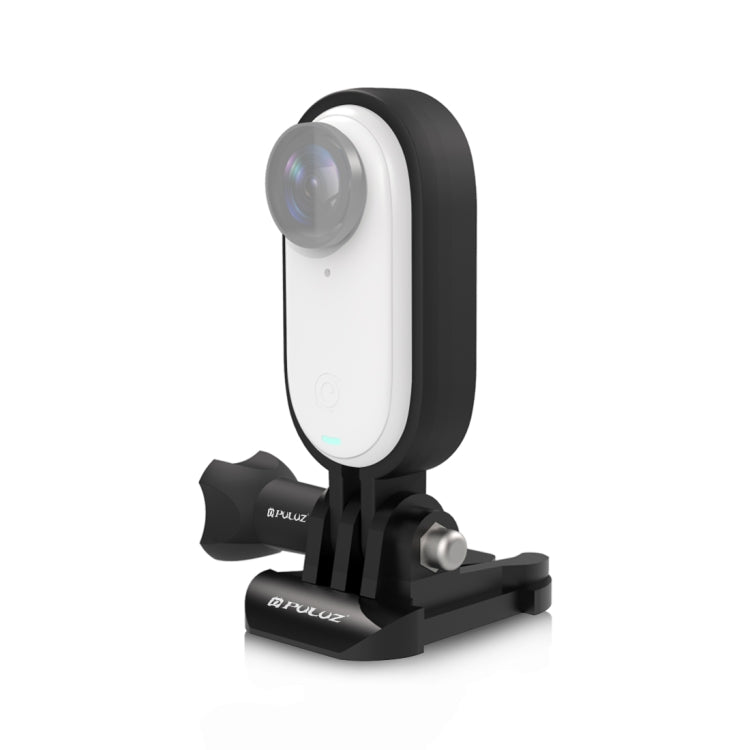 For Insta360 GO 3 PULUZ Body Plastic Protective Frame Cage with Screw & Quick Release Buckle (Black) - Mount & Holder by PULUZ | Online Shopping South Africa | PMC TechLife
