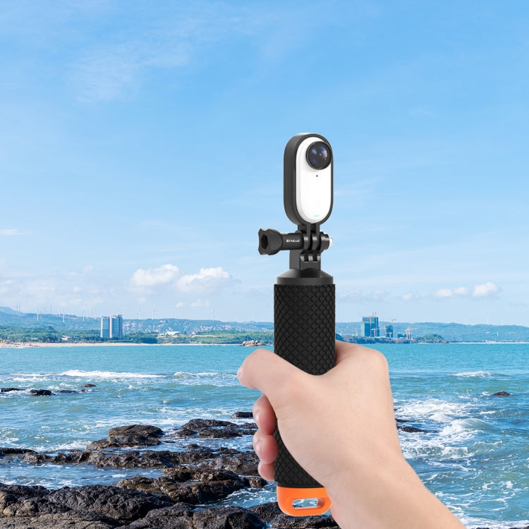 For Insta360 GO 3 PULUZ Body Plastic Protective Frame Cage with Screw & Quick Release Buckle (Black) - Mount & Holder by PULUZ | Online Shopping South Africa | PMC TechLife