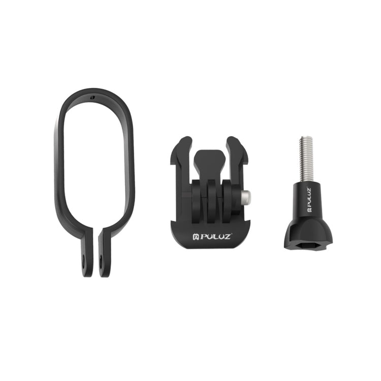 For Insta360 GO 3 PULUZ Body Plastic Protective Frame Cage with Screw & Quick Release Buckle (Black) - Mount & Holder by PULUZ | Online Shopping South Africa | PMC TechLife