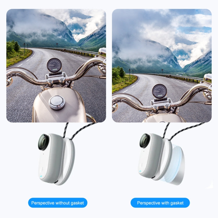 For Insta360 GO 3 PULUZ Magnetic Pendant Holder Quick Release Neck Strap (White) - Mount & Holder by PULUZ | Online Shopping South Africa | PMC Jewellery