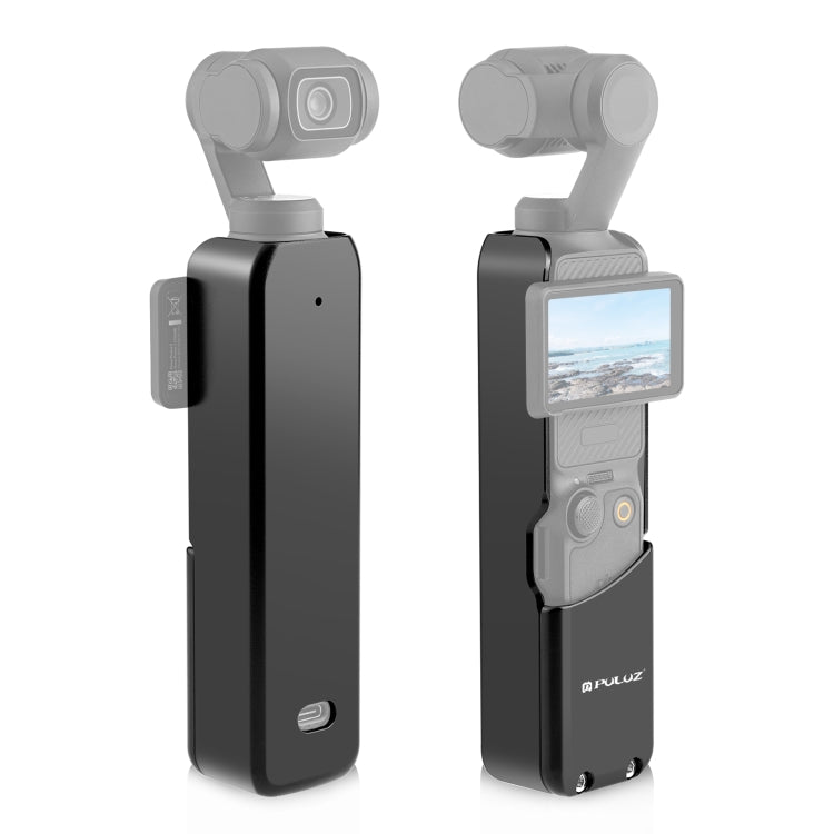 For DJI OSMO Pocket 3 PULUZ Metal Protection Frame Cage Adapter Bracket (Black) - free shipping - PMC TechLife - Order now!