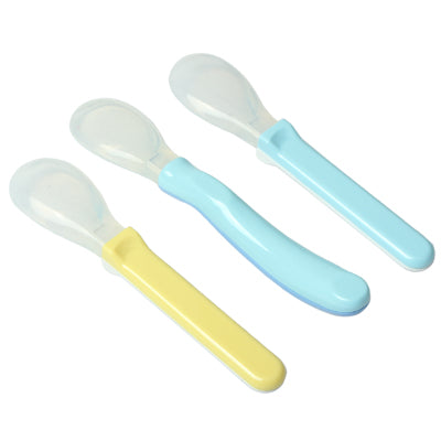 Lovely Silicone Gel Spoon for Baby (Random Delivery) - Tableware by PMC TechLife | Online Shopping South Africa | PMC TechLife | Buy Now Pay Later Mobicred