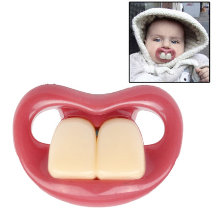 Safe Funny Two Front Teeth Silicone Baby Nipple - Cups & Silicone Nipple by PMC Jewellery | Online Shopping South Africa | PMC Jewellery | Buy Now Pay Later Mobicred