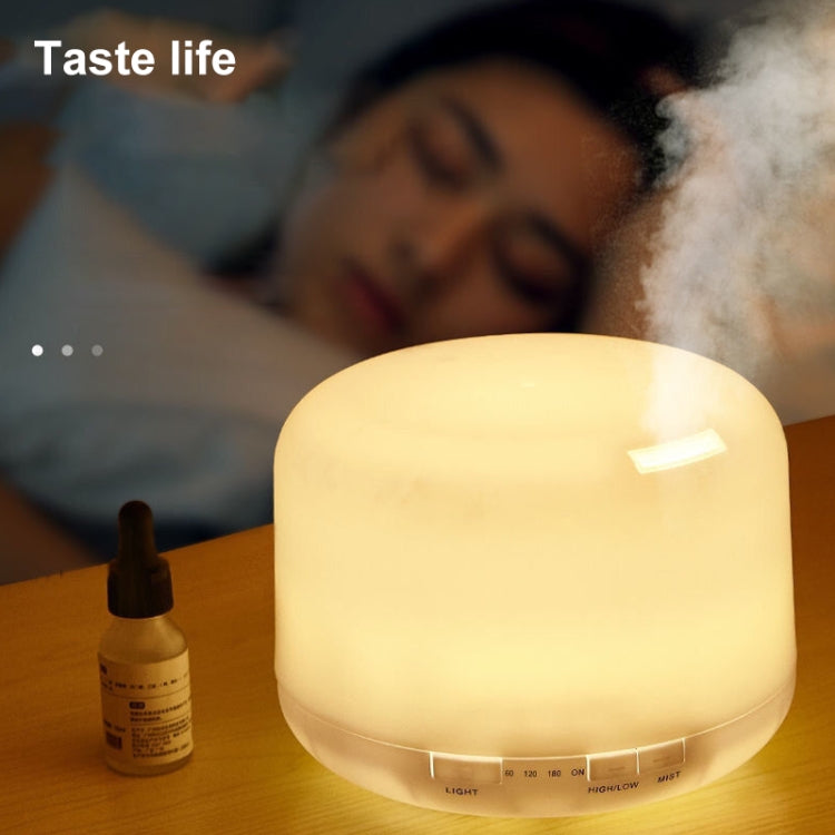 Ultrasonic Aroma Diffuser with Colorful LED Lights (US Plug)(White) - Air Purifiers & Accessories by PMC Jewellery | Online Shopping South Africa | PMC Jewellery | Buy Now Pay Later Mobicred