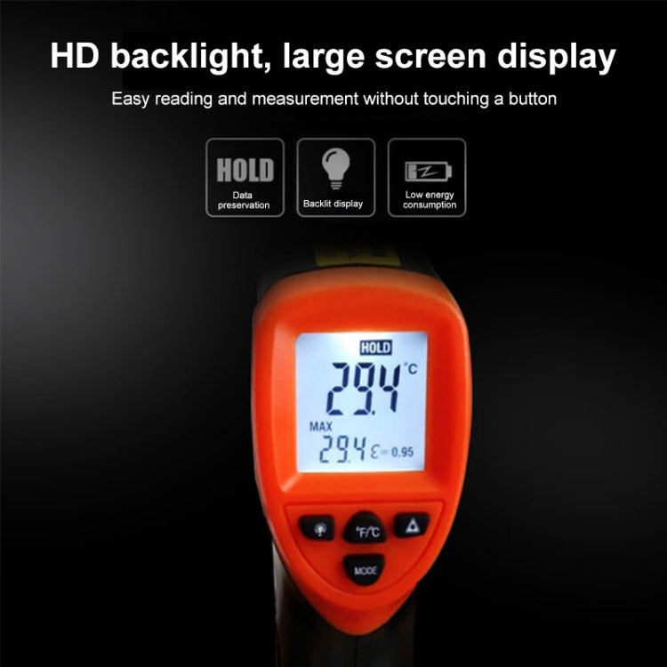 DT-8380 Infrared Thermometer, Temperature Range: -50 - 550 Degrees Celsius, Distance range: 35cm - Digital Thermometer by PMC Jewellery | Online Shopping South Africa | PMC Jewellery | Buy Now Pay Later Mobicred