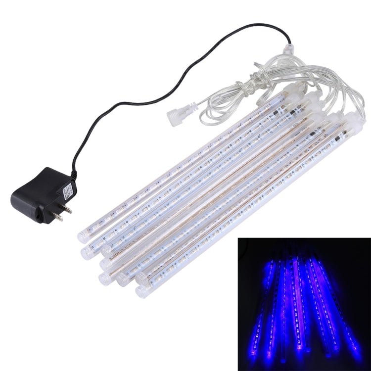 30cm 8 Light Bars Meteor Shower Lamp, 17 LED Light-emitting Lights Stick for Christmas(Blue Light) - Meteor Light by PMC Jewellery | Online Shopping South Africa | PMC Jewellery | Buy Now Pay Later Mobicred