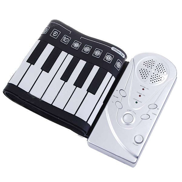 Portable Roll-up 49-Key Soft Keyboard Piano - Keyboard Instruments Accessories by PMC Jewellery | Online Shopping South Africa | PMC Jewellery | Buy Now Pay Later Mobicred