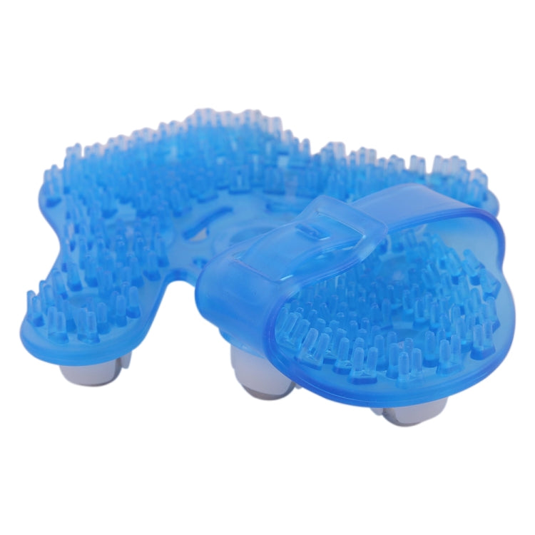 Thickened Palm-shaped Handheld Ball Meridian Massager(Blue) - free shipping - PMC TechLife - Order now!