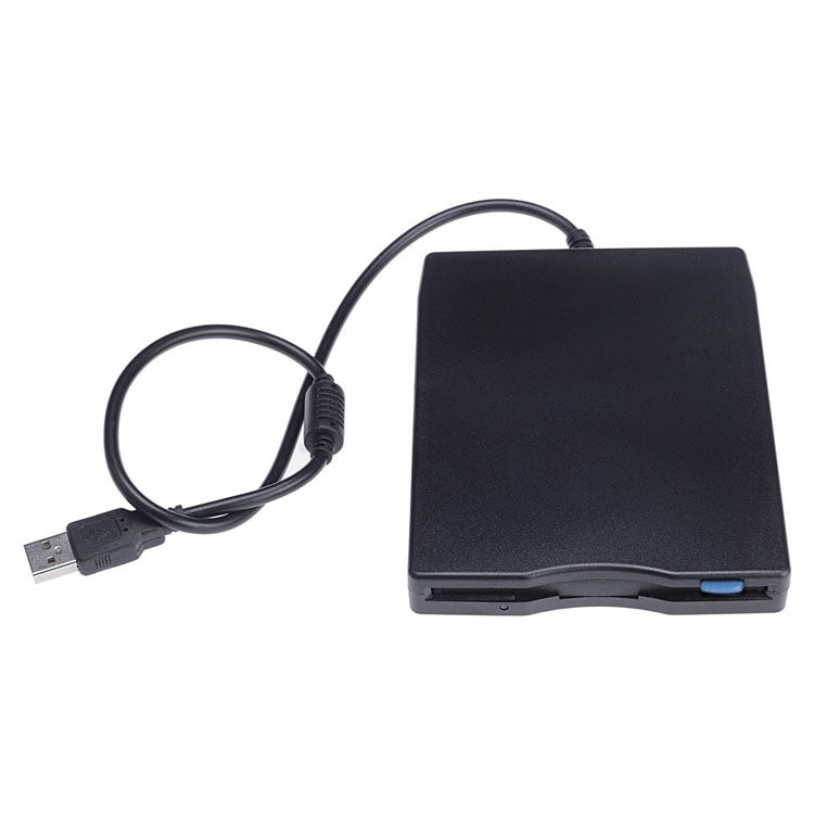 USB Portable Diskette Drive, USB External Floppy Drive(Black) - Rewritable Drive by PMC Jewellery | Online Shopping South Africa | PMC Jewellery