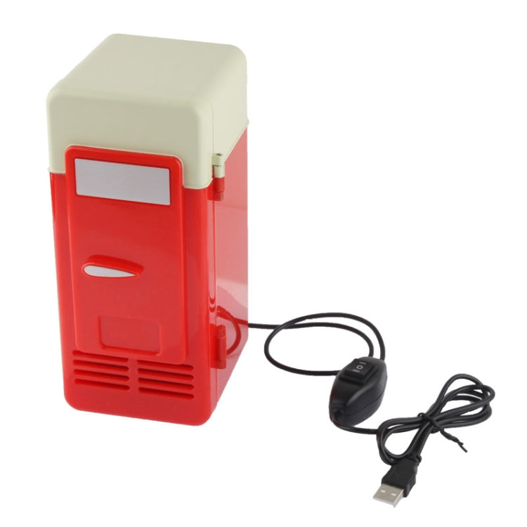 Mini USB PC Fridge Beverage / Drink Cans Cooling / Heating(Red) - Refrigerators by PMC TechLife | Online Shopping South Africa | PMC TechLife