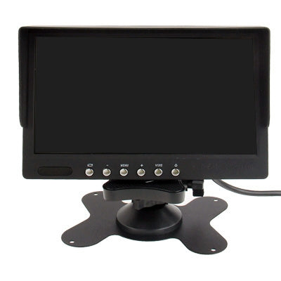 7 inch LCD Color Monitor / Two Way Video Input, One Way Audio Input - Car Monitor by PMC Jewellery | Online Shopping South Africa | PMC Jewellery | Buy Now Pay Later Mobicred