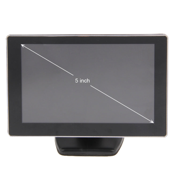 5 inch TFT-LCD Screen Dashboard Backup Car LCD Monitor Car Parking Video System (ET-500) - Car Monitor by PMC Jewellery | Online Shopping South Africa | PMC Jewellery | Buy Now Pay Later Mobicred