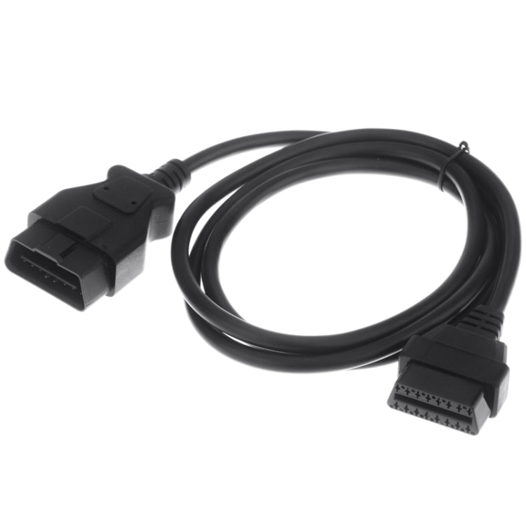 ELM327 OBDII 16 Pin to 16 Pin Bluetooth Car Diagnostic Cable, Length: 1.5m(Black) - Cables & Connectors by PMC Jewellery | Online Shopping South Africa | PMC Jewellery | Buy Now Pay Later Mobicred