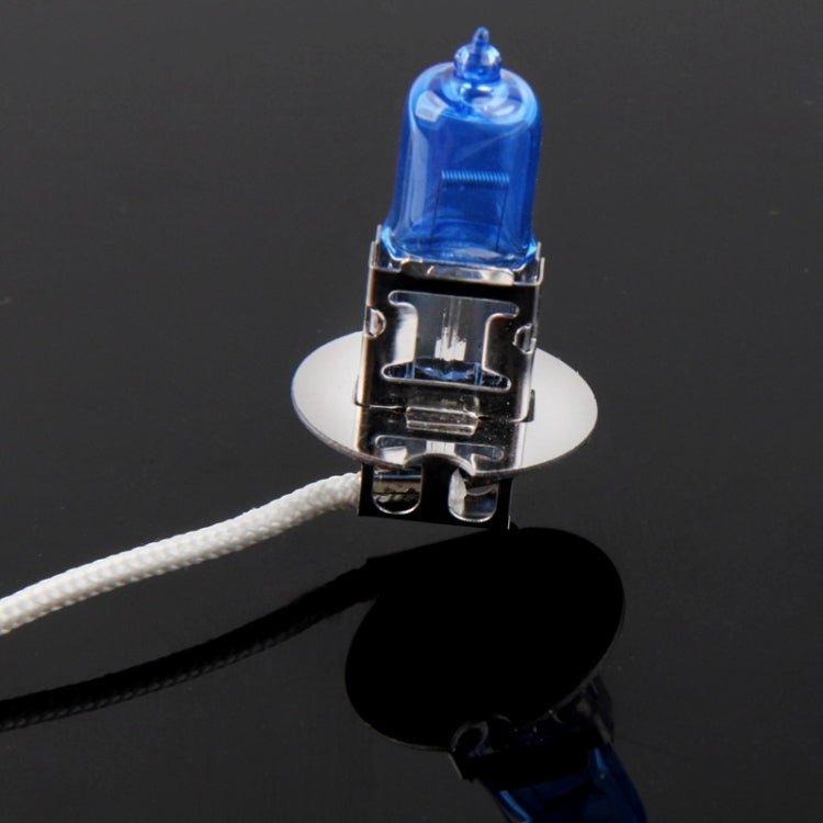 H3 Super White Xenon Bulbs, DC12V 100W 2400LM - Halogen Lights by PMC TechLife | Online Shopping South Africa | PMC TechLife | Buy Now Pay Later Mobicred