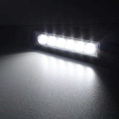 18W 1440LM Epistar 6 LED  Car Work Lamp Bar Light Waterproof IP67, DC 10-30V - Work Lights by PMC Jewellery | Online Shopping South Africa | PMC Jewellery | Buy Now Pay Later Mobicred