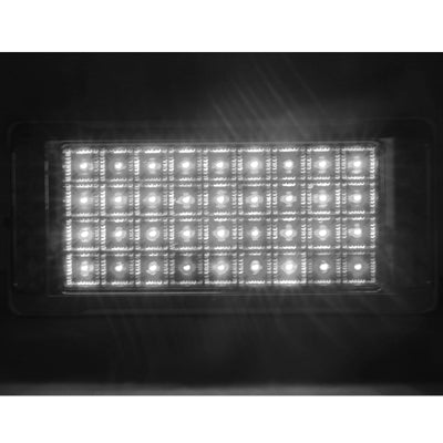 White Interior 36 LED Roof Light for Vehicle (DC 12V)(Silver) - Dome Lights by PMC Jewellery | Online Shopping South Africa | PMC Jewellery