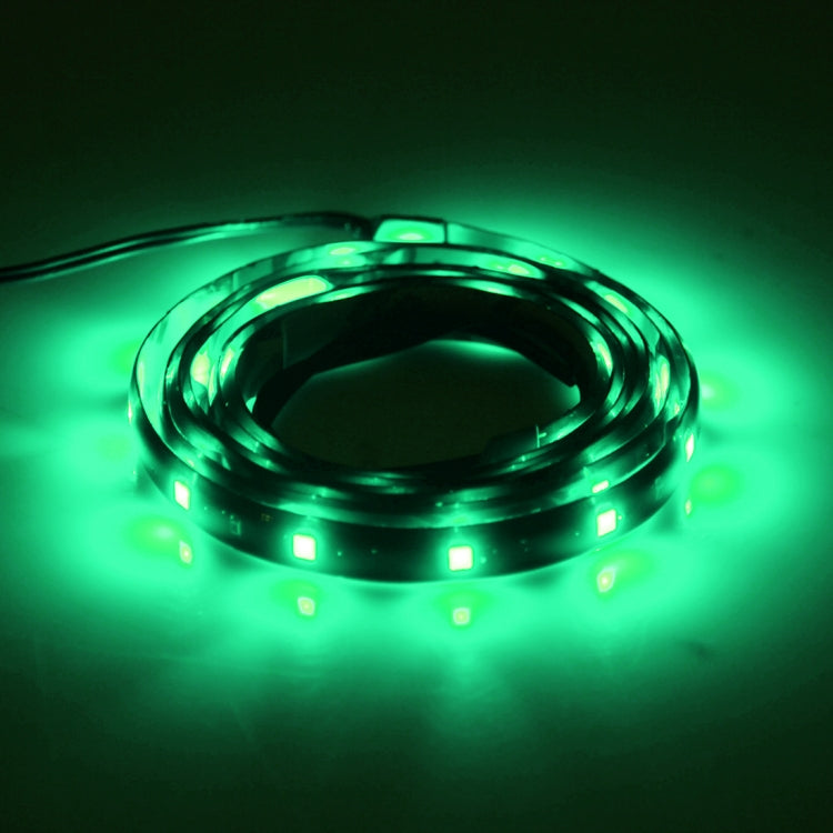 10 PCS 60cm 30 LED Waterproof Flexible Car Strip Light, DC 12V(Green Light) - Decorative Lights by PMC Jewellery | Online Shopping South Africa | PMC Jewellery | Buy Now Pay Later Mobicred