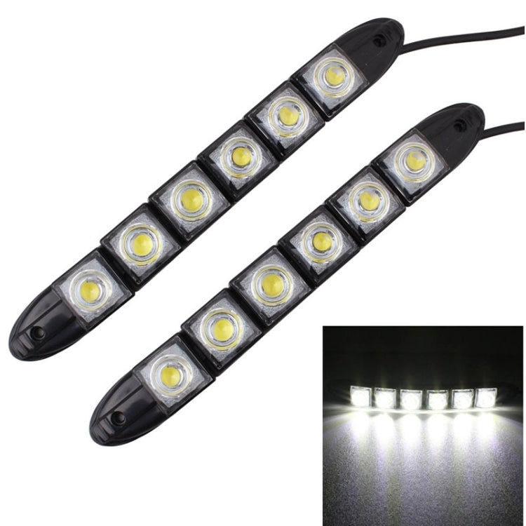 MZ 3W 2 PCS 160LM 6 LED SMD 5050 Flexible Snake LED Car Daytime Running Lights, DC 12V - Running Lights by PMC TechLife | Online Shopping South Africa | PMC TechLife | Buy Now Pay Later Mobicred