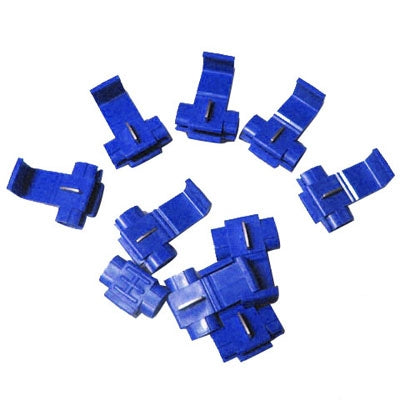 100pcs Cable Clip, Adapt to Line Diameter: 0.8-2.0mm(Blue) - Cable Ties & Organizers by PMc TechLife | Online Shopping South Africa | PMc TechLife | Buy Now Pay Later Mobicred