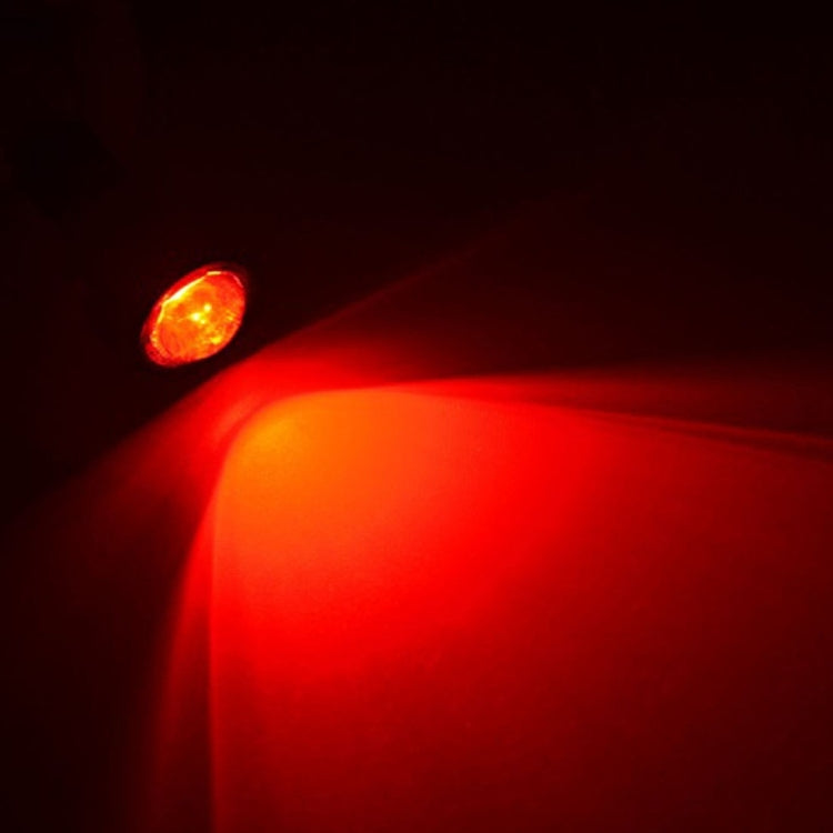 2 PCS 2x 3W 120LM Waterproof Eagle Eye light  White LED Light for Vehicles, Cable Length: 60cm(Red) - Eagle Eye Lamps by PMC TechLife | Online Shopping South Africa | PMC TechLife | Buy Now Pay Later Mobicred