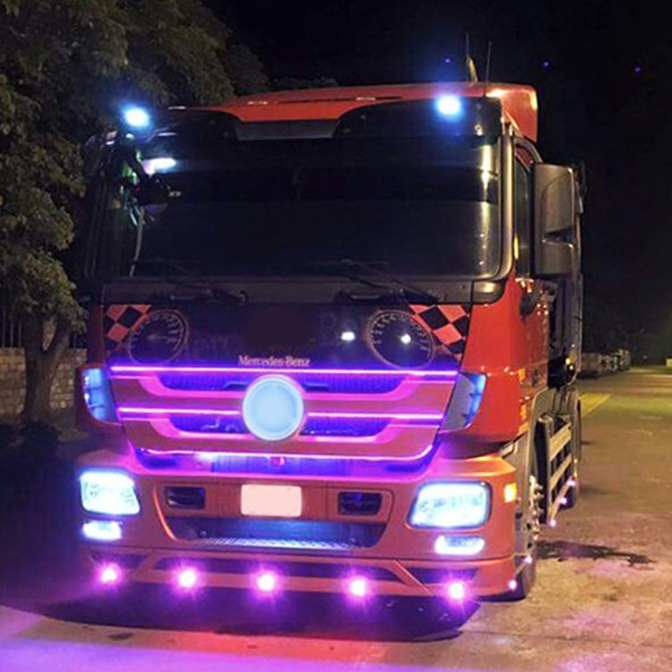 2 PCS 2x 3W 120LM Waterproof Eagle Eye Light White LED Light for Vehicles, Cable Length: 60cm(Silver) - free shipping - PMC TechLife - Order now!