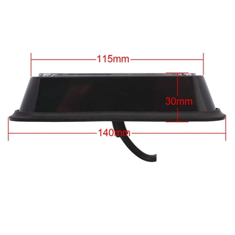 12W 720LM 4-LED Yellow Light 18 Flash Patterns Car Strobe Emergency Warning Light Lamp, DC 12V - Warning Lights by PMC TechLife | Online Shopping South Africa | PMC TechLife | Buy Now Pay Later Mobicred