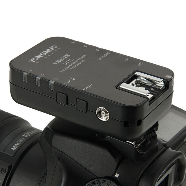 YONGNUO YN622N-KIT i-TTL Wireless Flash Trigger Controller + Transceiver Kit for Nikon Camera - free shipping - PMC TechLife - Order now!