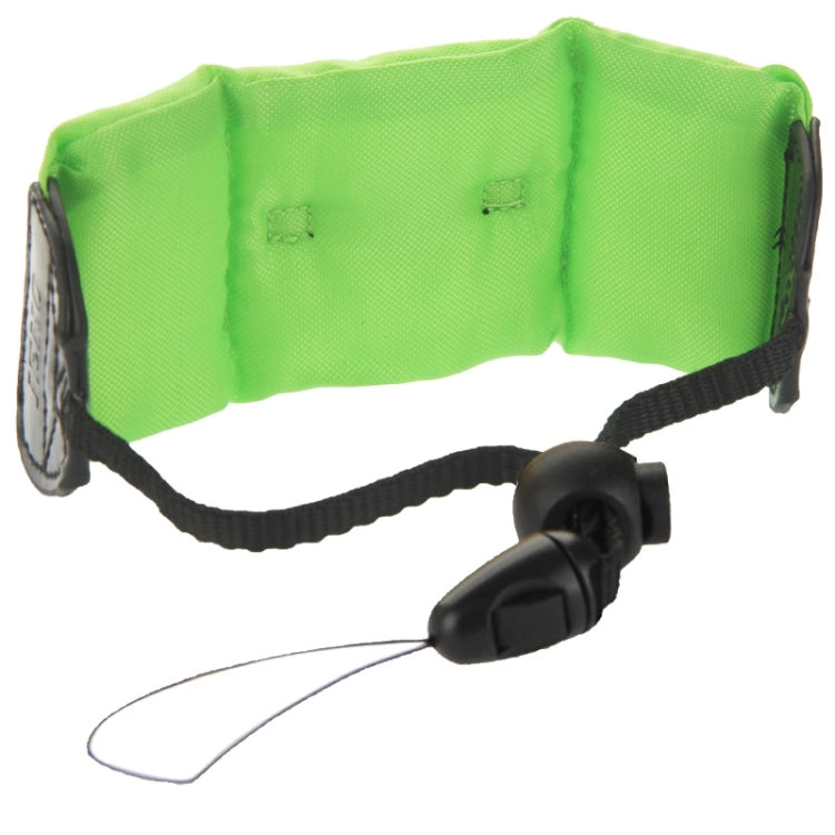 Submersible Floating Bobber Hand Wrist Strap for GoPro Hero12 Black / Hero11 /10 /9 /8 /7 /6 /5, Insta360 Ace / Ace Pro, DJI Osmo Action 4 and Other Action Cameras(Green) - Floaty Sponge by PMC Jewellery | Online Shopping South Africa | PMC Jewellery | Buy Now Pay Later Mobicred